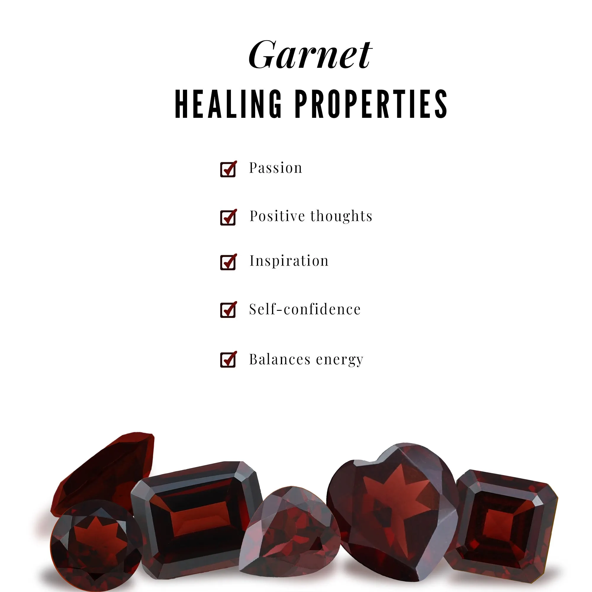 6 MM Decorative Garnet Solitaire Stud Earrings
