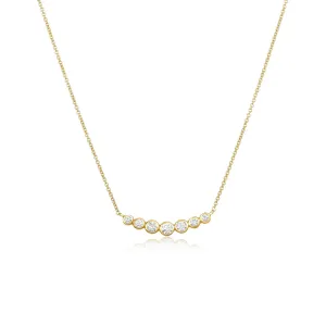 7 Diamond Bubble Necklace