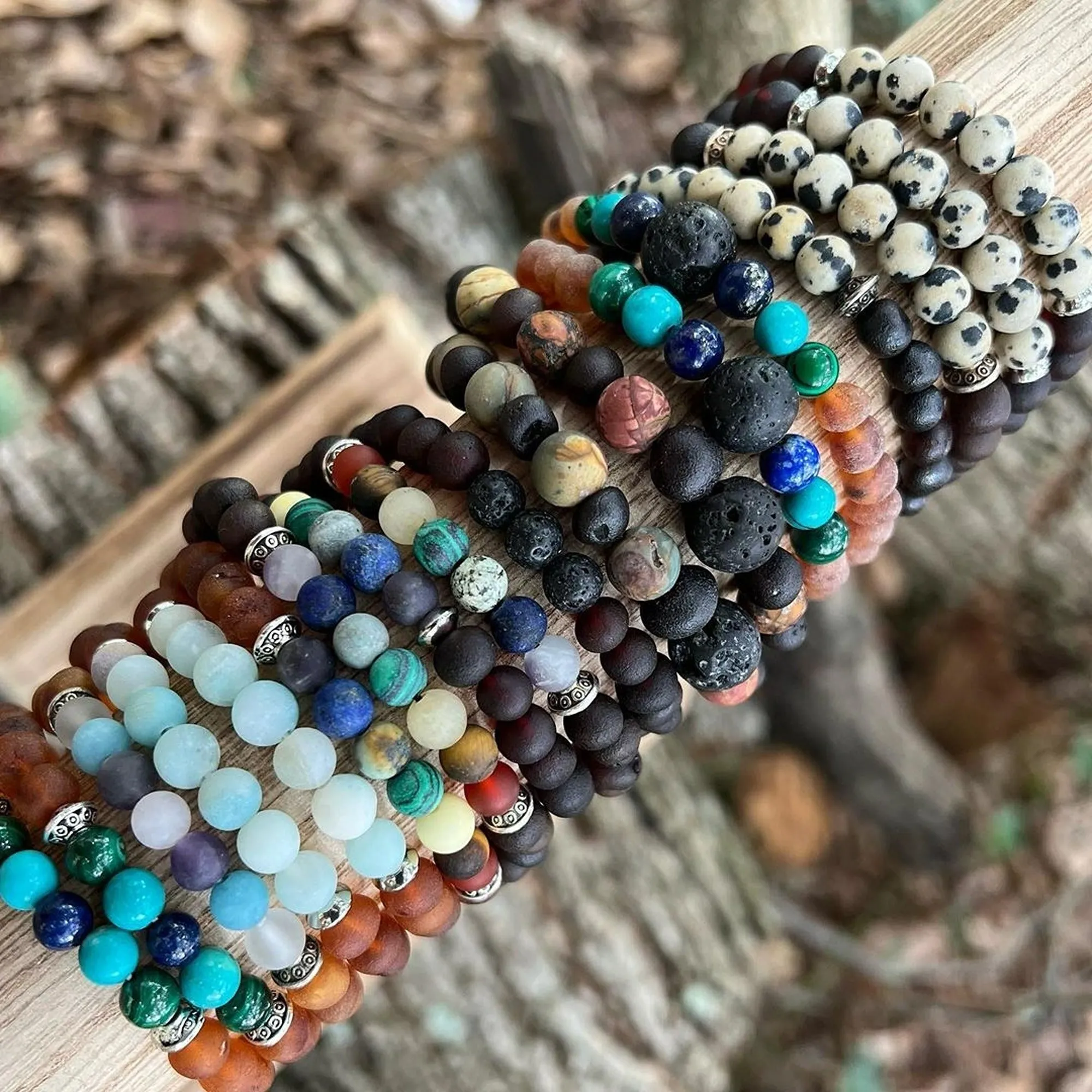 Adults | Rainbow Chakra   High Power Magnetic Hematite Bracelet