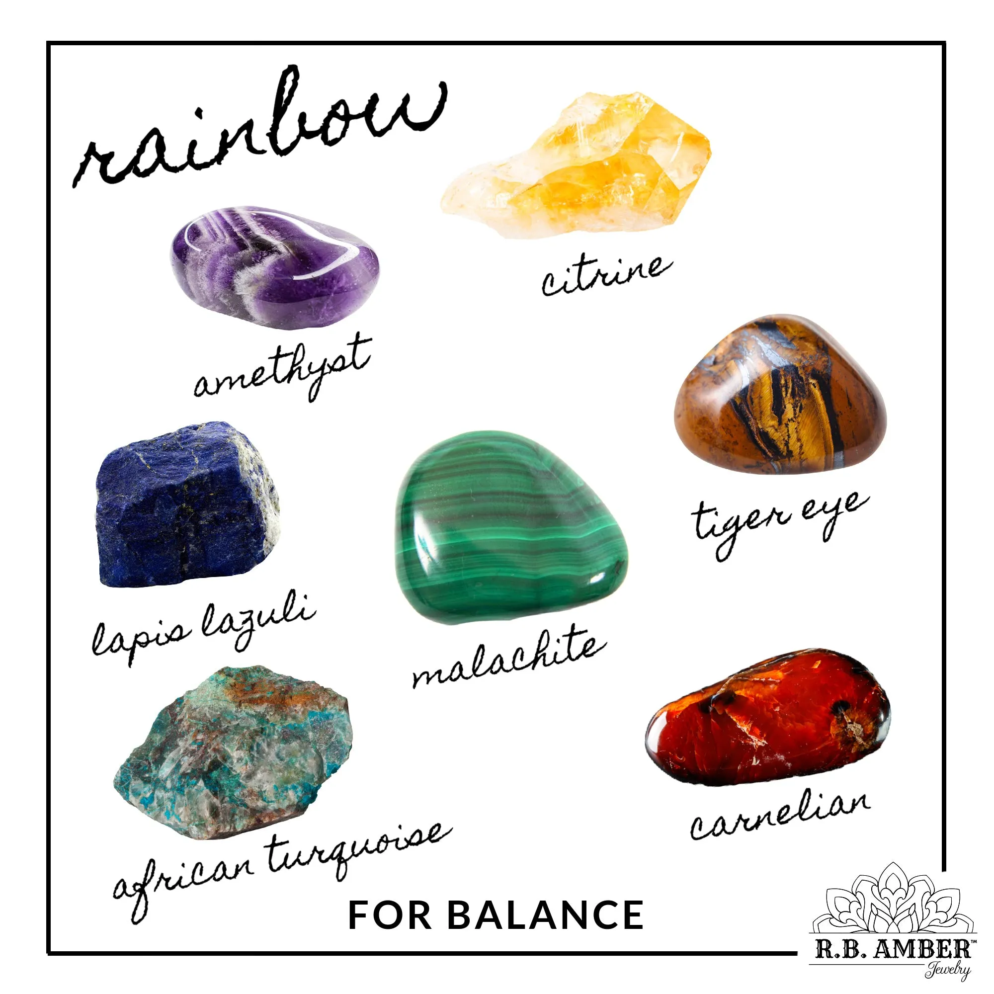 Adults | Rainbow Chakra   High Power Magnetic Hematite Bracelet