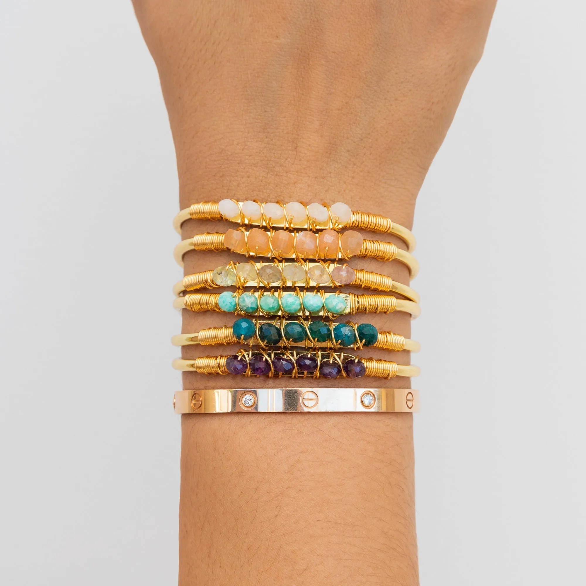 Amethyst Cuff: The Allie