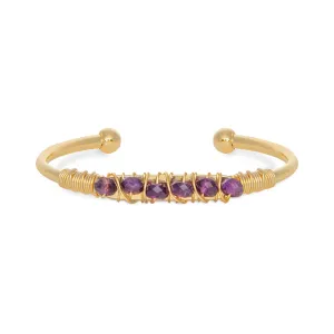 Amethyst Cuff: The Allie
