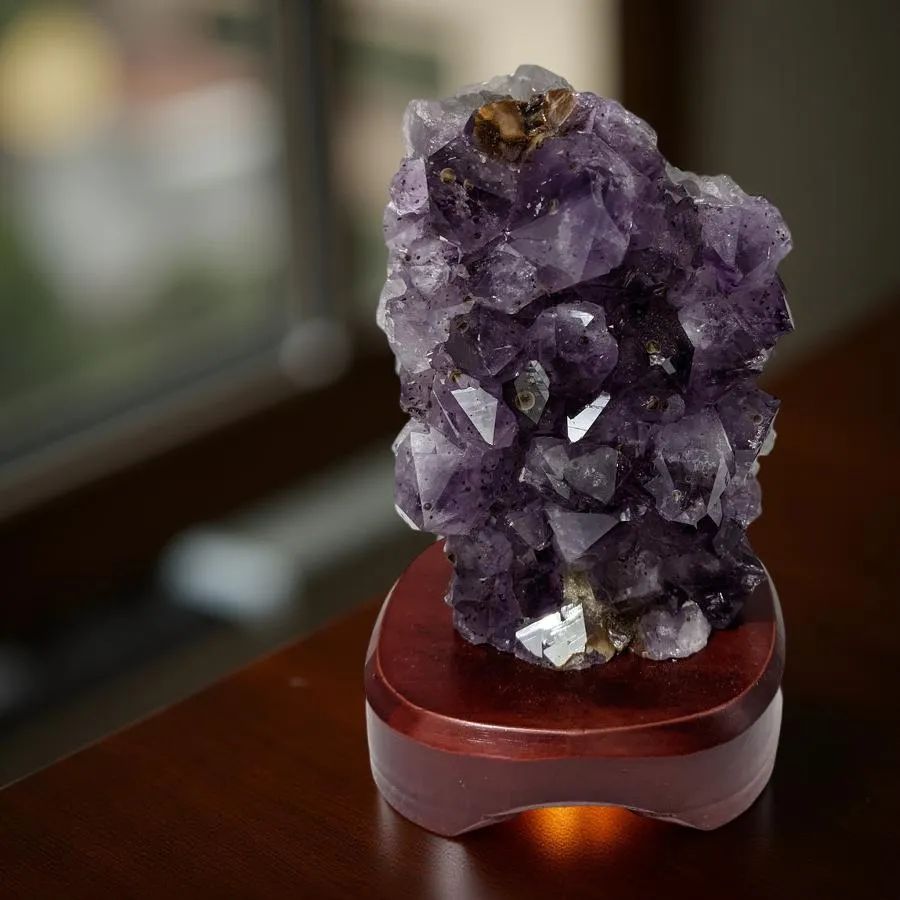 Amethyst lamp, Small