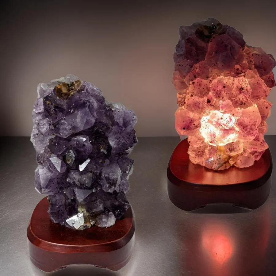 Amethyst lamp, Small