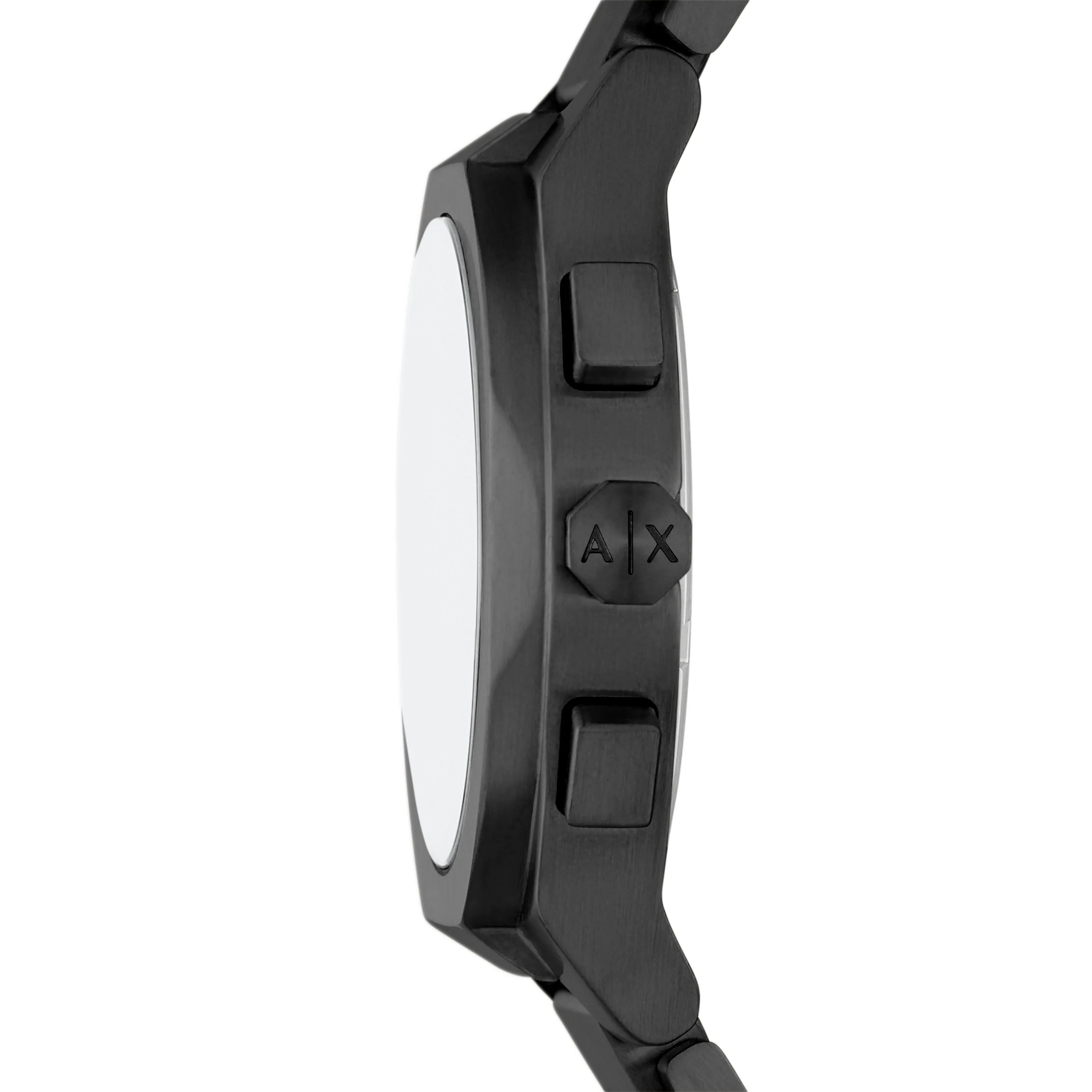 Armani Exchange Chronograph Black Stainless Steel Watch AX4183