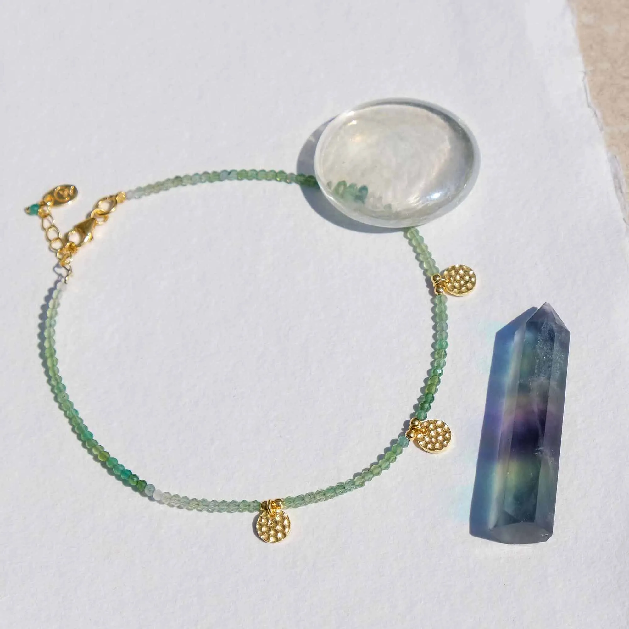 Be In Nature Anklet - Gold
