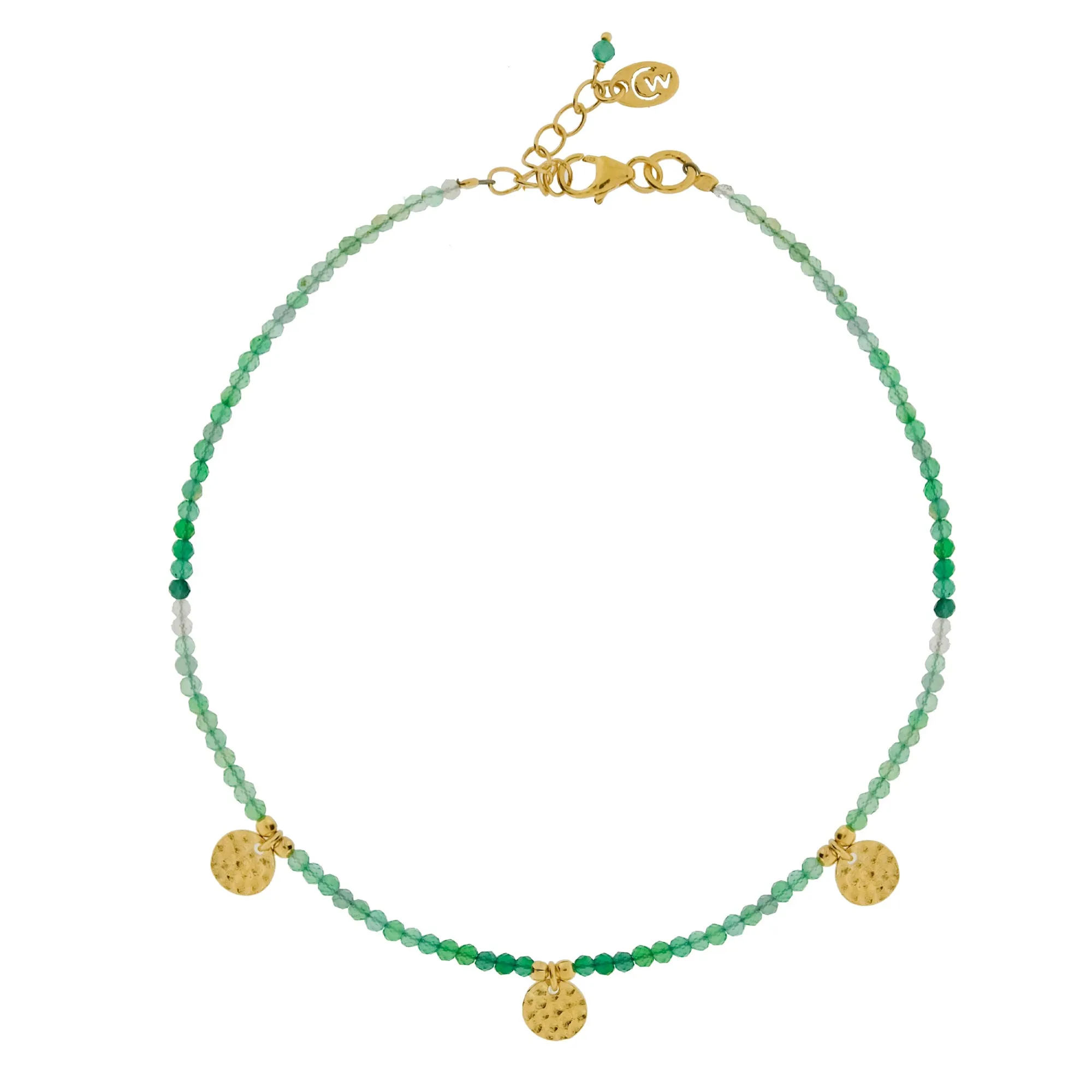Be In Nature Anklet - Gold