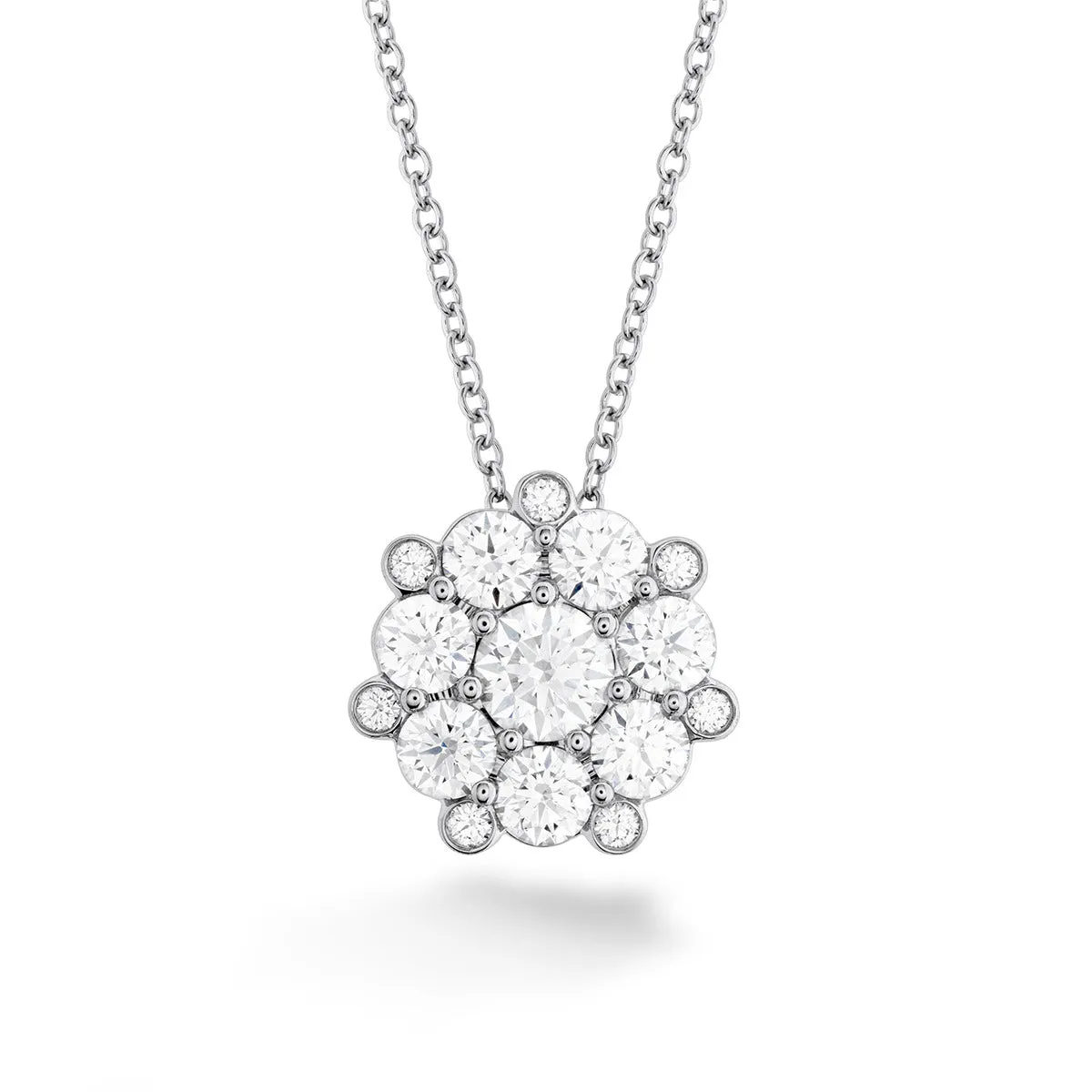 Beloved Cluster Diamond Pendant