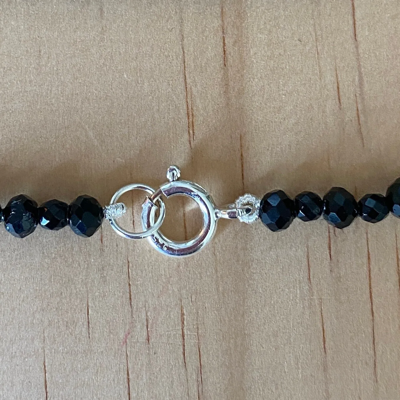 Black Onyx Sterling Silver Bracelet