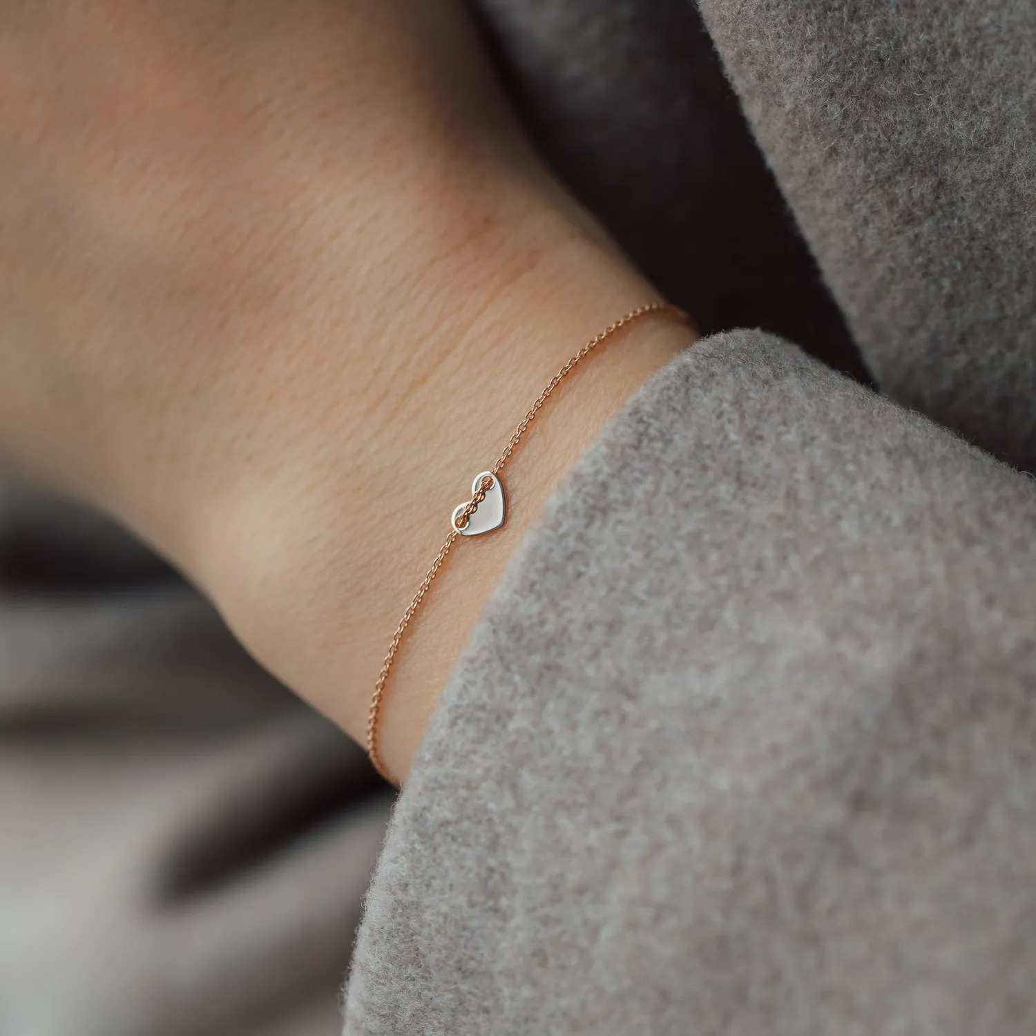 Bracelet EMPTY SMALL HEART
