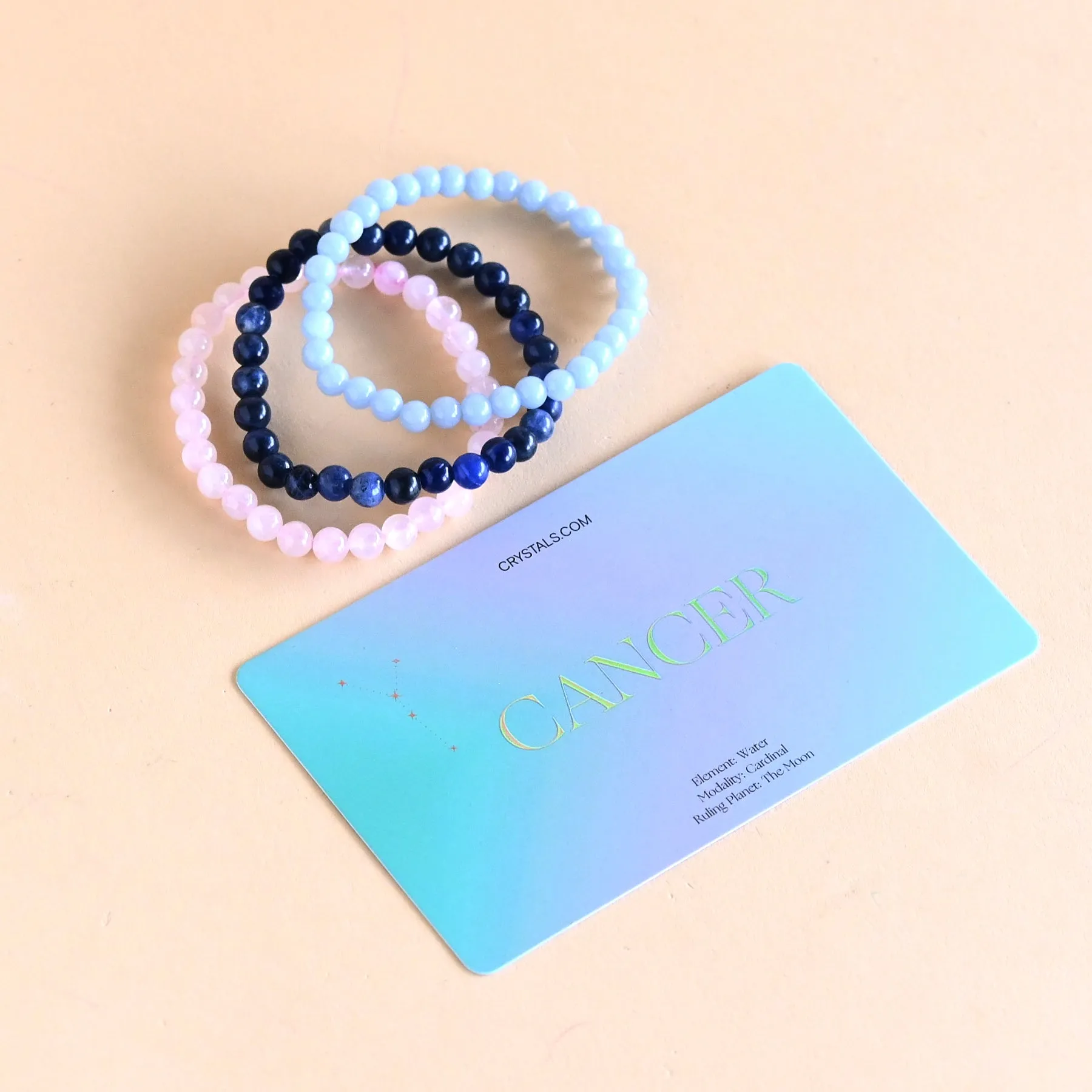 Cancer Bracelet Trio