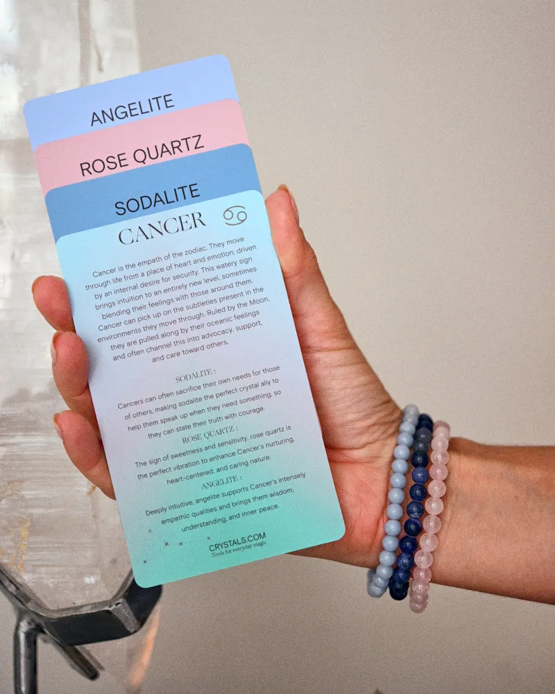 Cancer Bracelet Trio