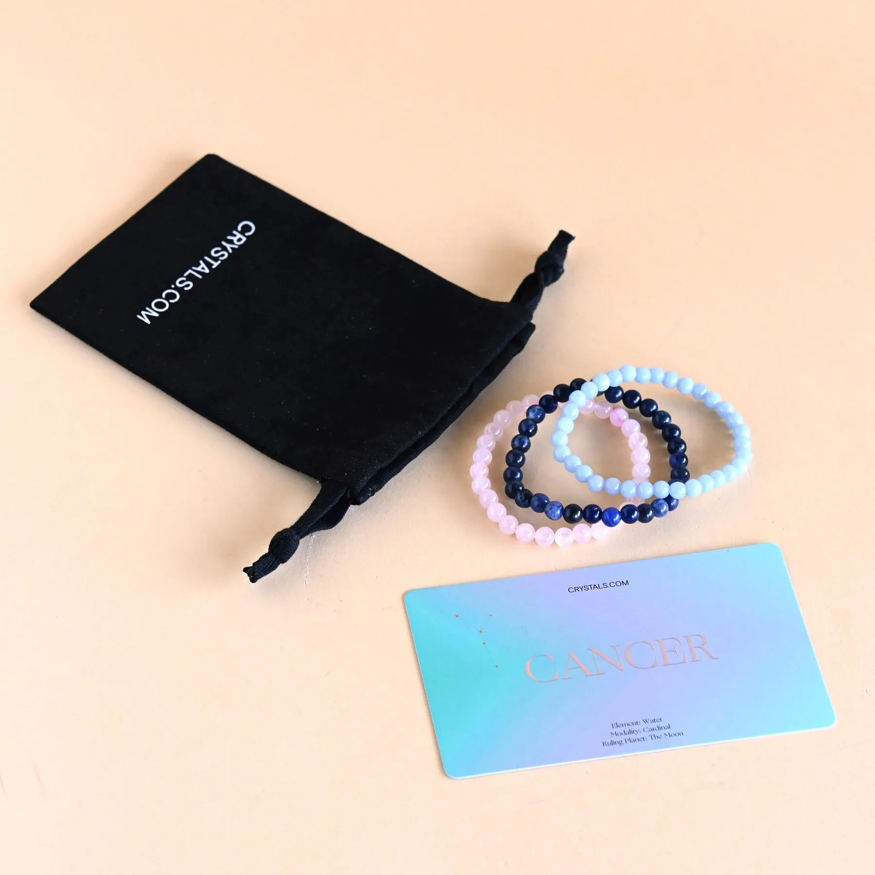 Cancer Bracelet Trio