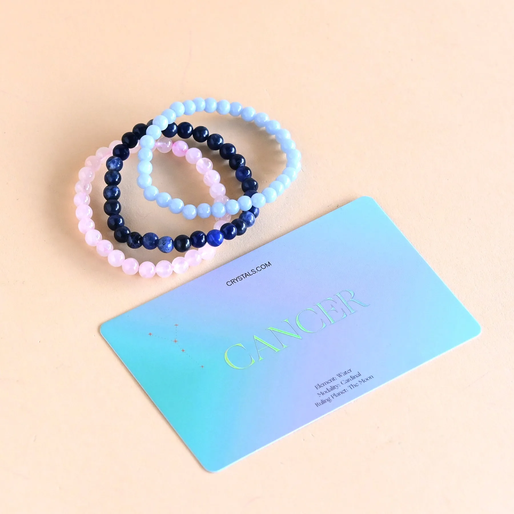 Cancer Bracelet Trio