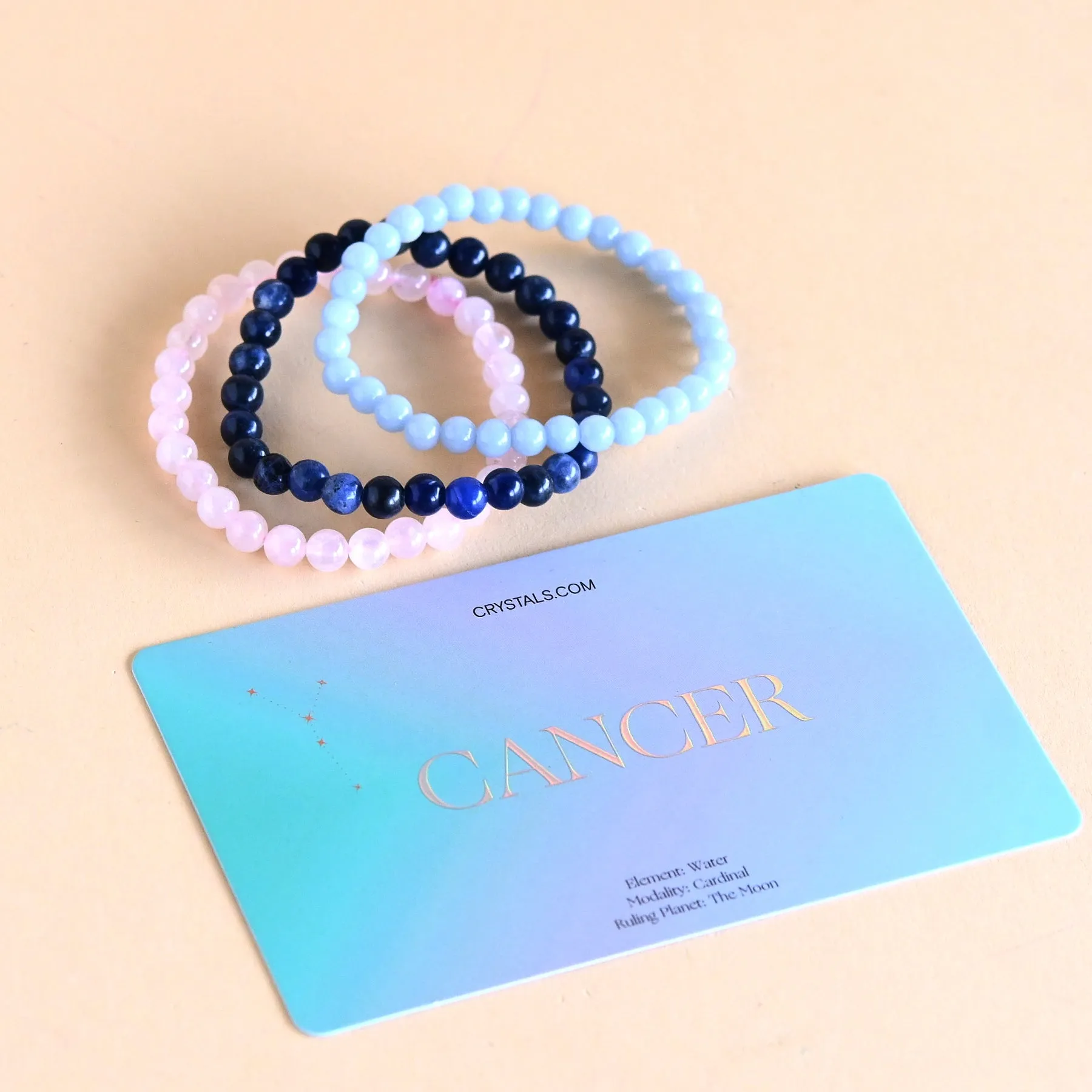 Cancer Bracelet Trio
