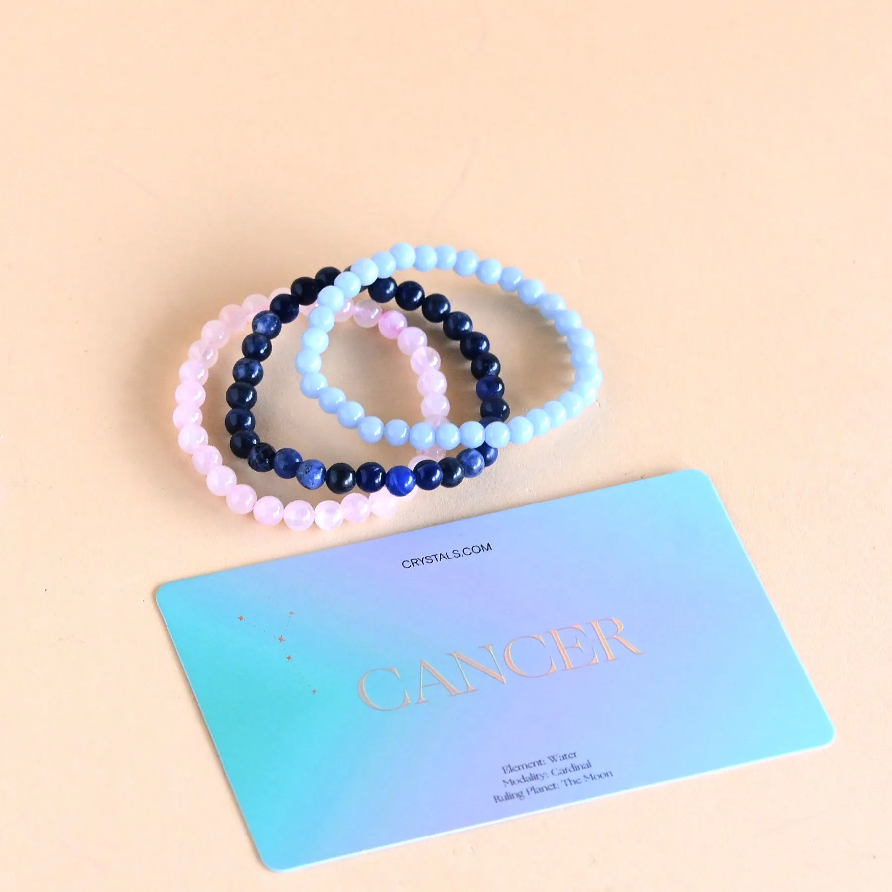 Cancer Bracelet Trio