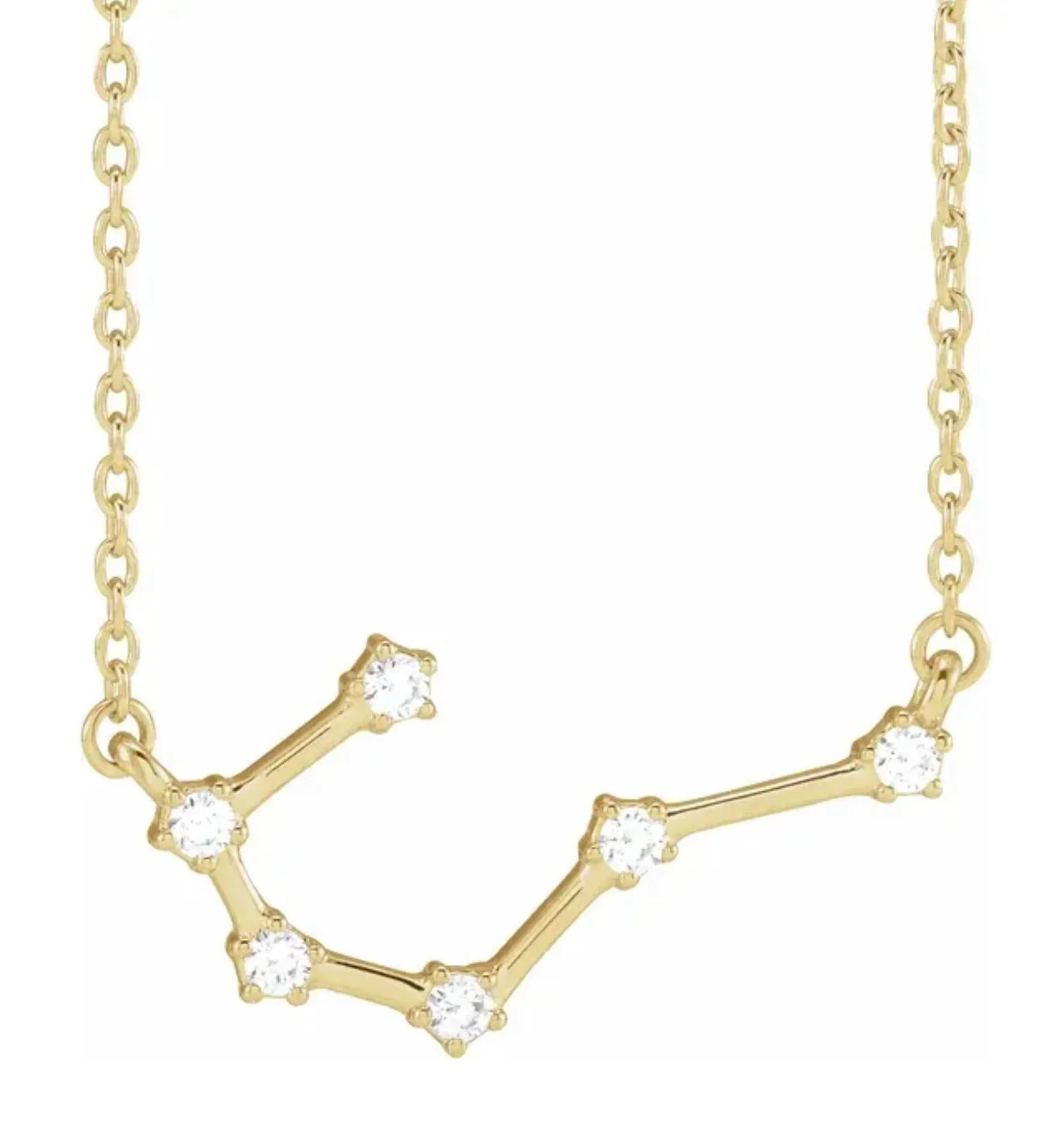 Cancer Diamond Constellation Necklace