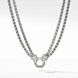 Chain Necklace with Diamonds
