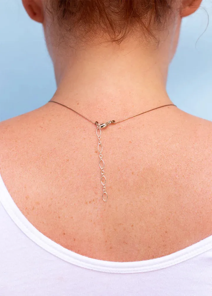 Chalcedony Luxe Happy Birthday Necklace
