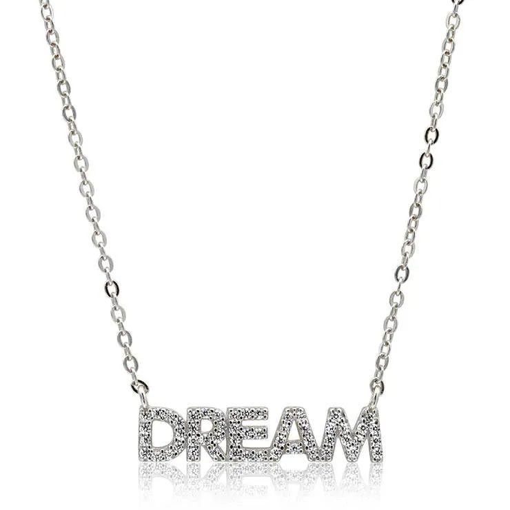 Choose Your Word or Name Personalized Diamond Necklace