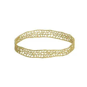 Coral Bangle Bracelet