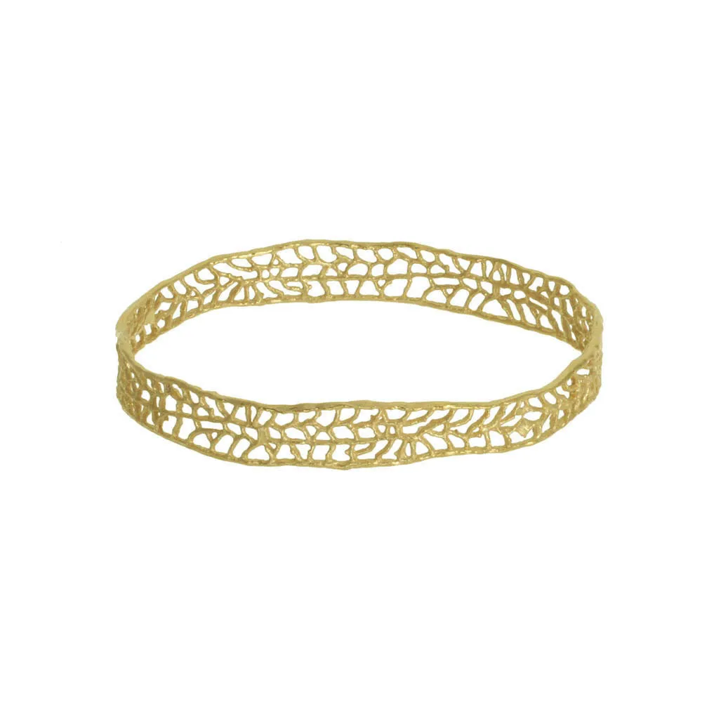 Coral Bangle Bracelet