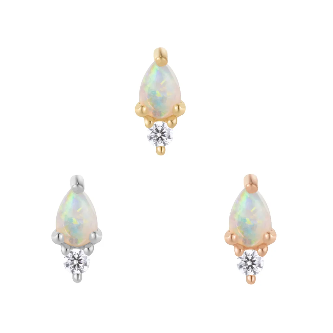 Daydream - Opal   CZ - Threadless End