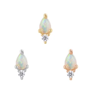 Daydream - Opal   CZ - Threadless End