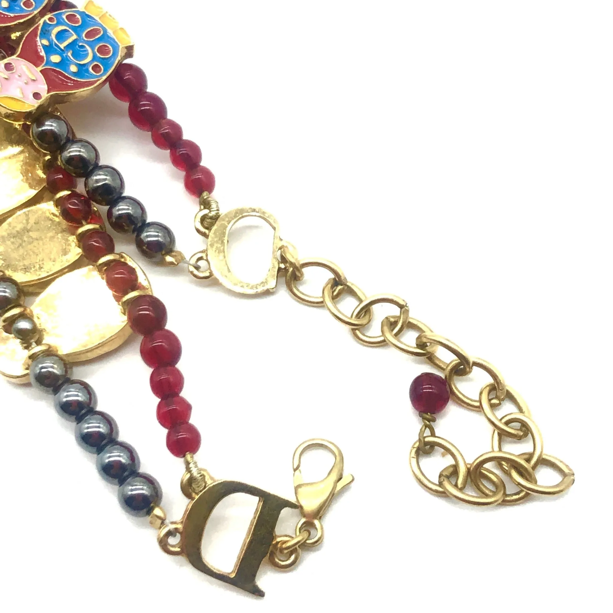 Dior By Galliano Matryoshka Russian Doll Bracelet