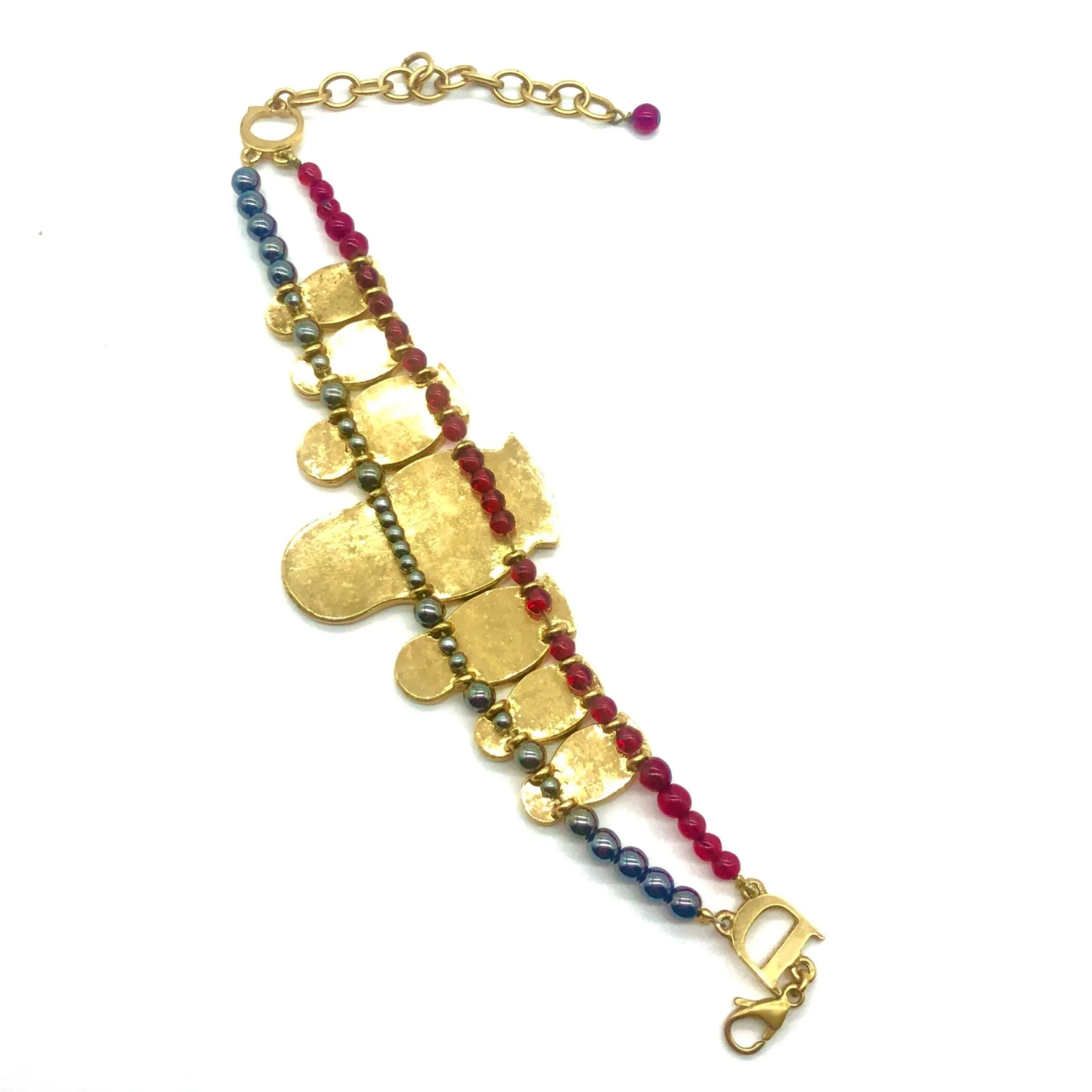 Dior By Galliano Matryoshka Russian Doll Bracelet