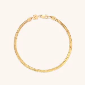 Essential Snake Chain Bracelet in Gold