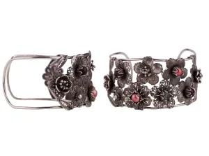 Filigree Cuff Bracelet with Freshwater Pearls B3187