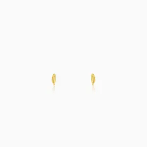 Golden Alluring Stud Earrings