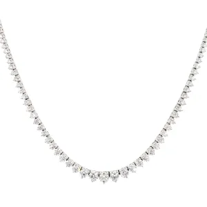 Graduated Diamond Riviera Necklace