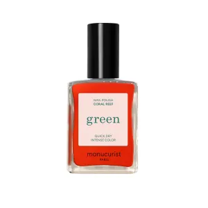 Green Nail Polish - Coral Reef