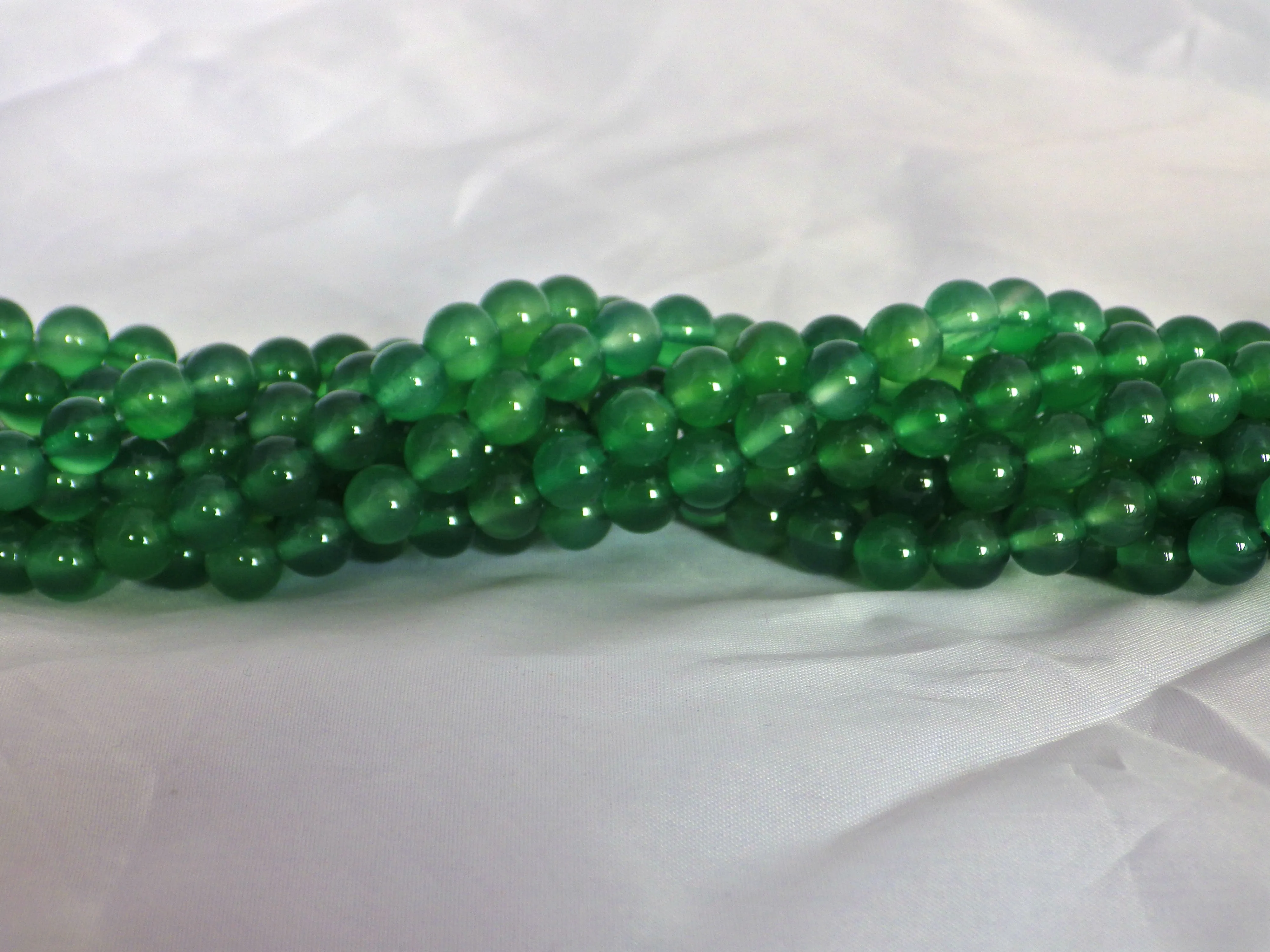 Green Onyx | Round Beads | 8mm