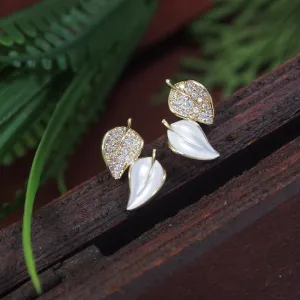 Korean Shining Diamond Floral Earring