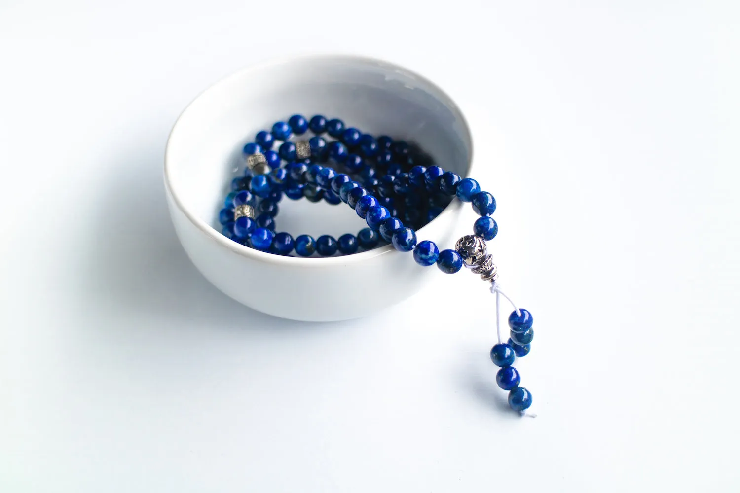 Lapis Lazuli Chakra Mala