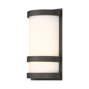 Latitude 10 in. LED Outdoor Wall Sconce 3000K Bronze