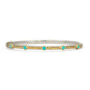 Mixed Metal Woven Kite Rope Bracelet