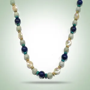 Navy Necklace