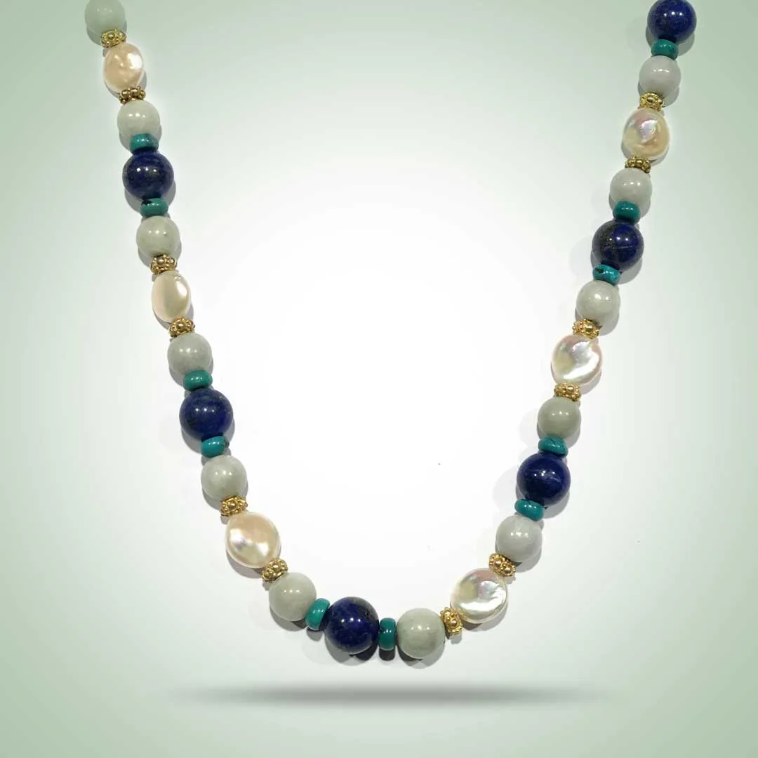Navy Necklace