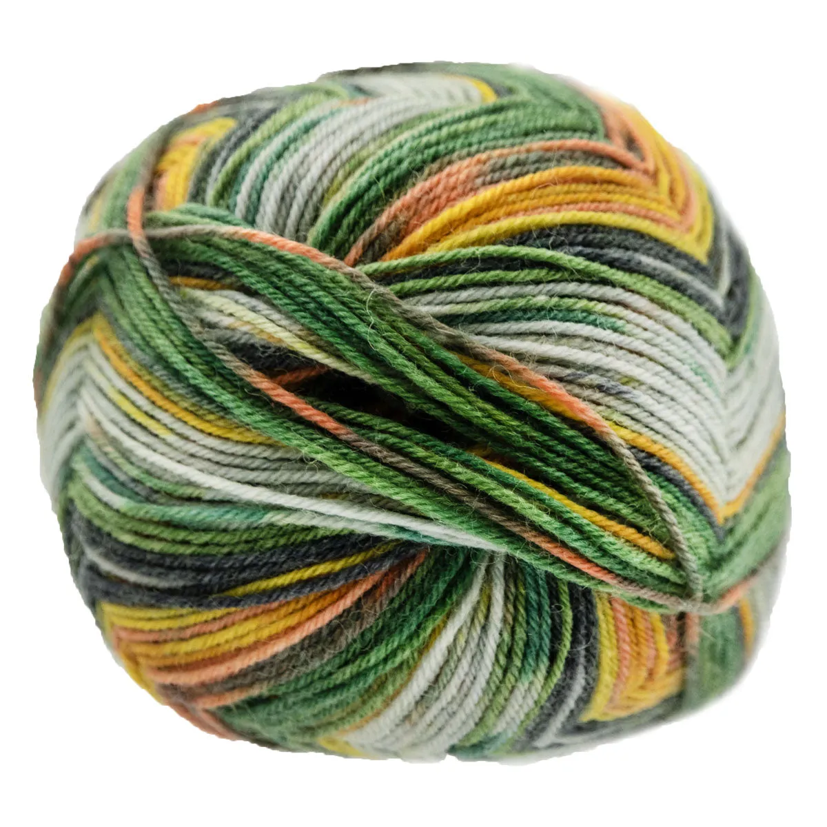 Opal Regenwald: 20th Anniversary Edition Yarn - 9770 Stefan Schreit In Der Achterbahn