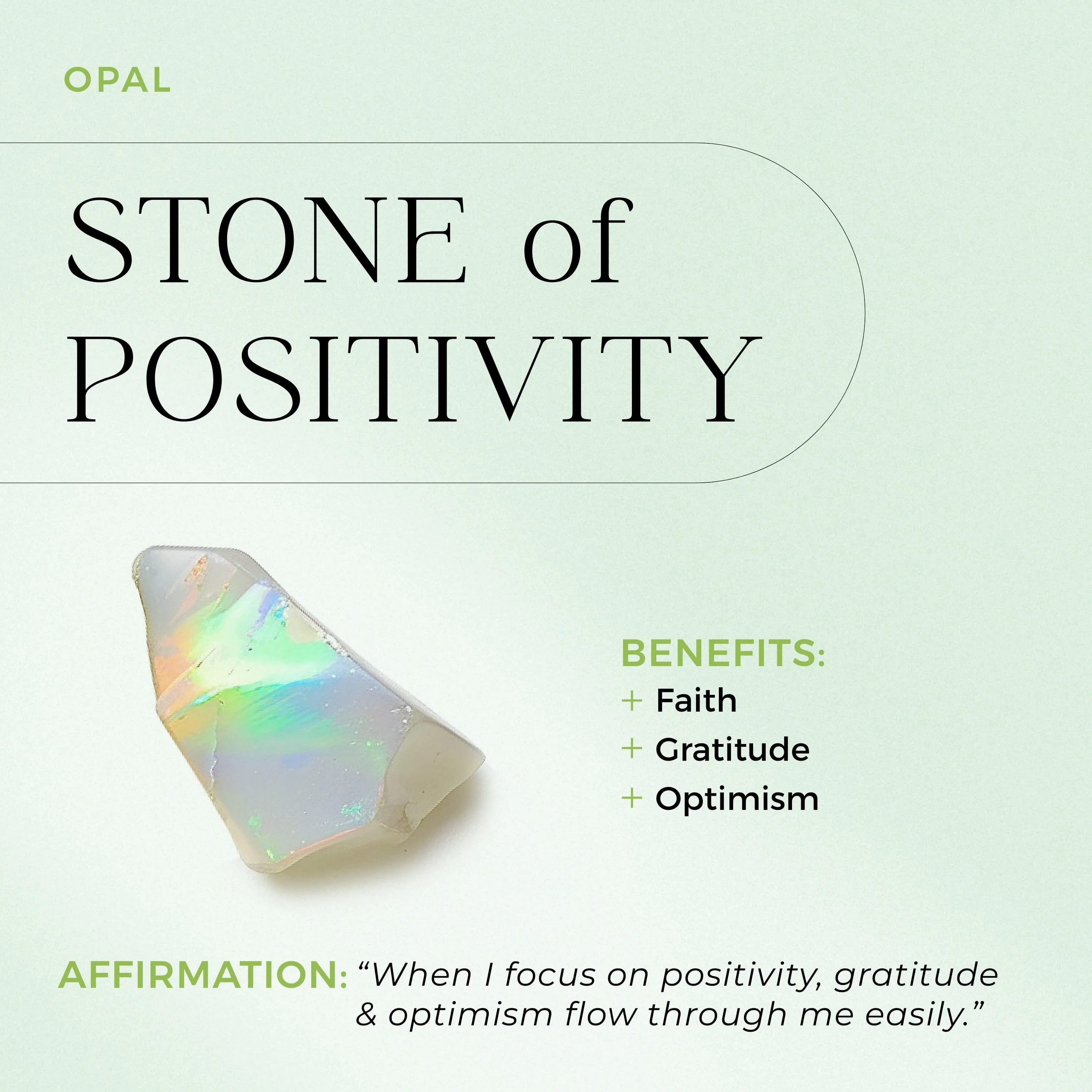 Opal Ring Floating Sway - October Birthstone