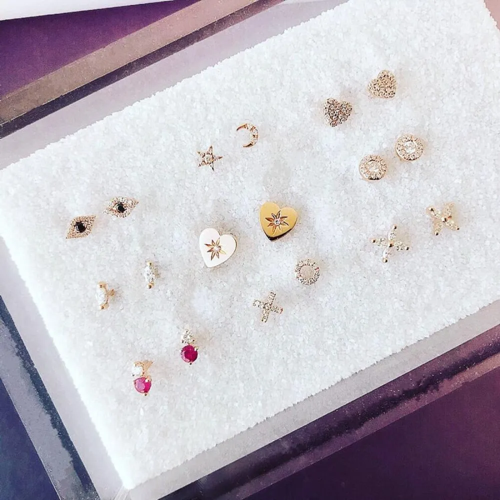 Petite XO Post Earrings