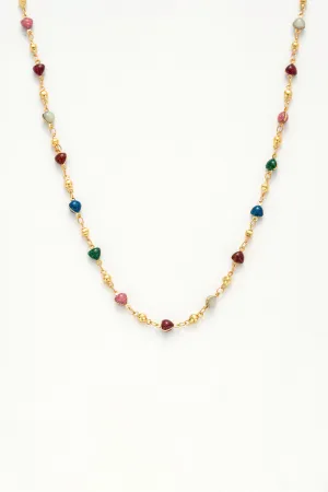 Rainbow Heart Necklace