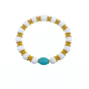 Realm of Peace Beaded Tridacna Bracelet