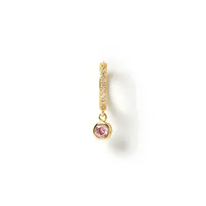 Rhodes Single Stacker Earring - Rose