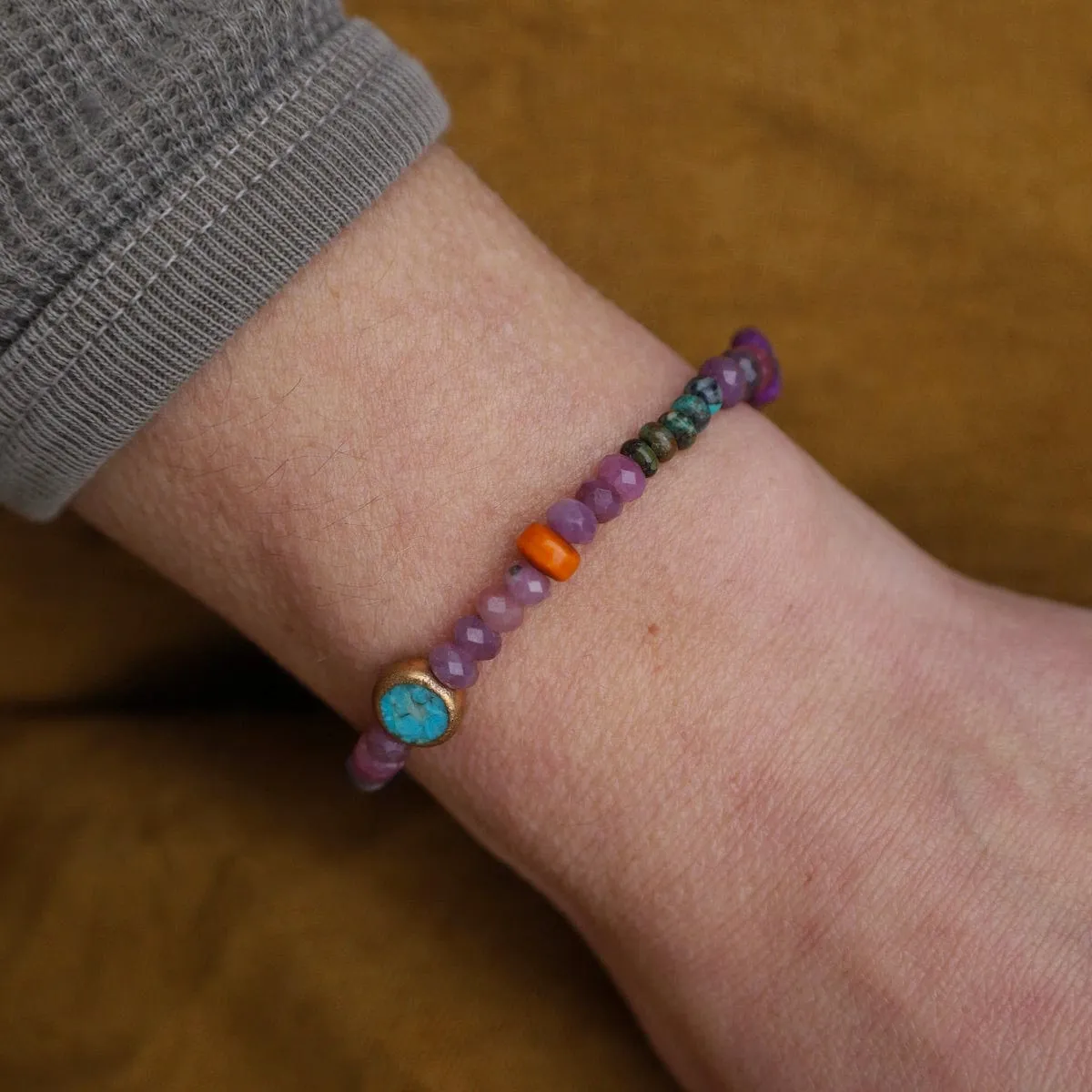 Ruby Multi-Color Stretch Bracelet