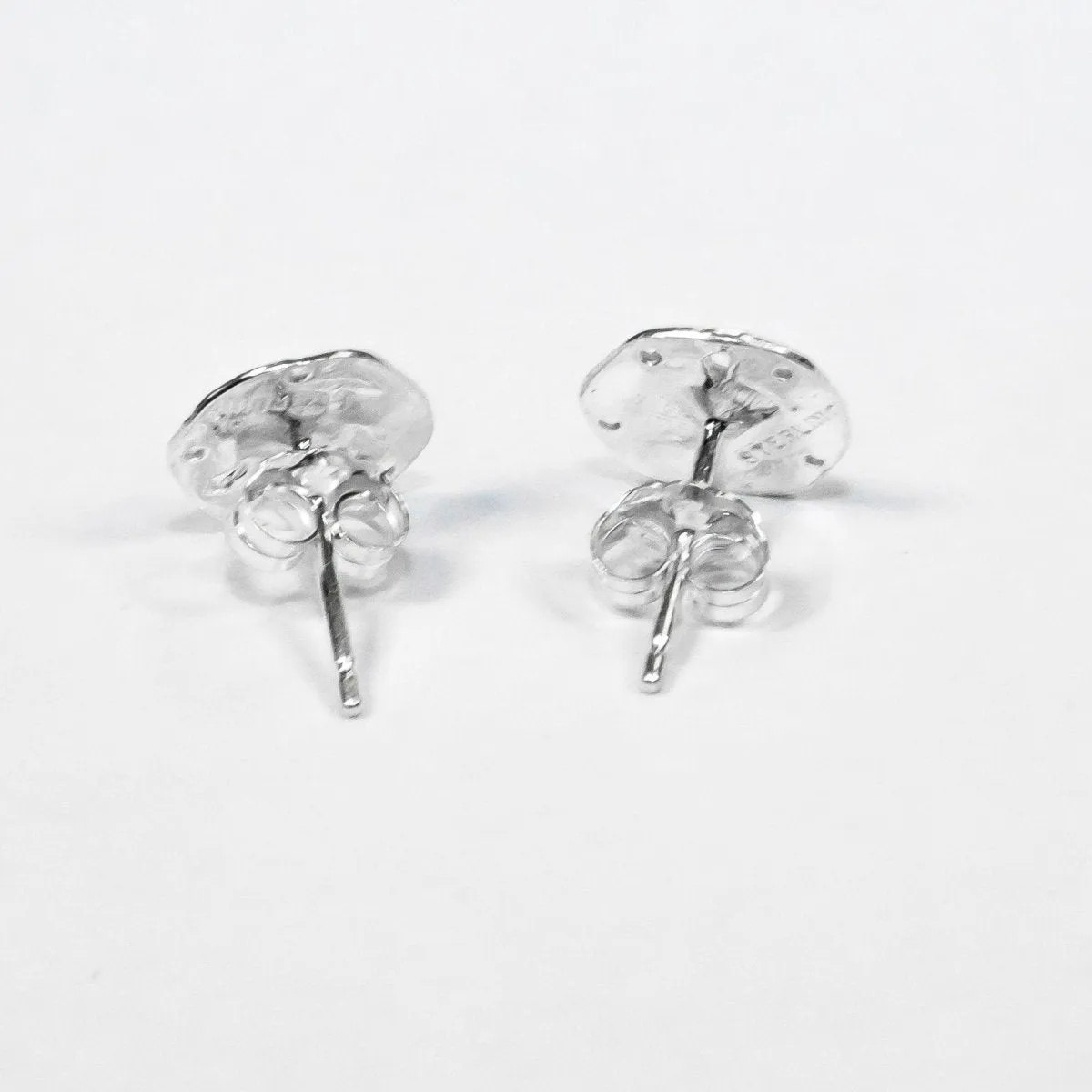 Sand Dollar Stopper Stud Earring